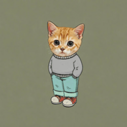 لوگو Just a chill cat