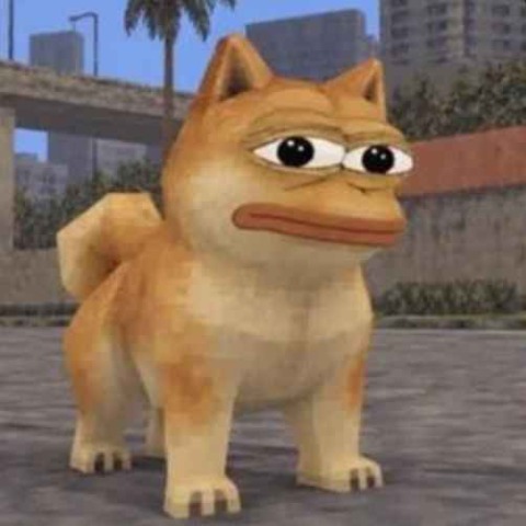 Логотип Doge Pepe